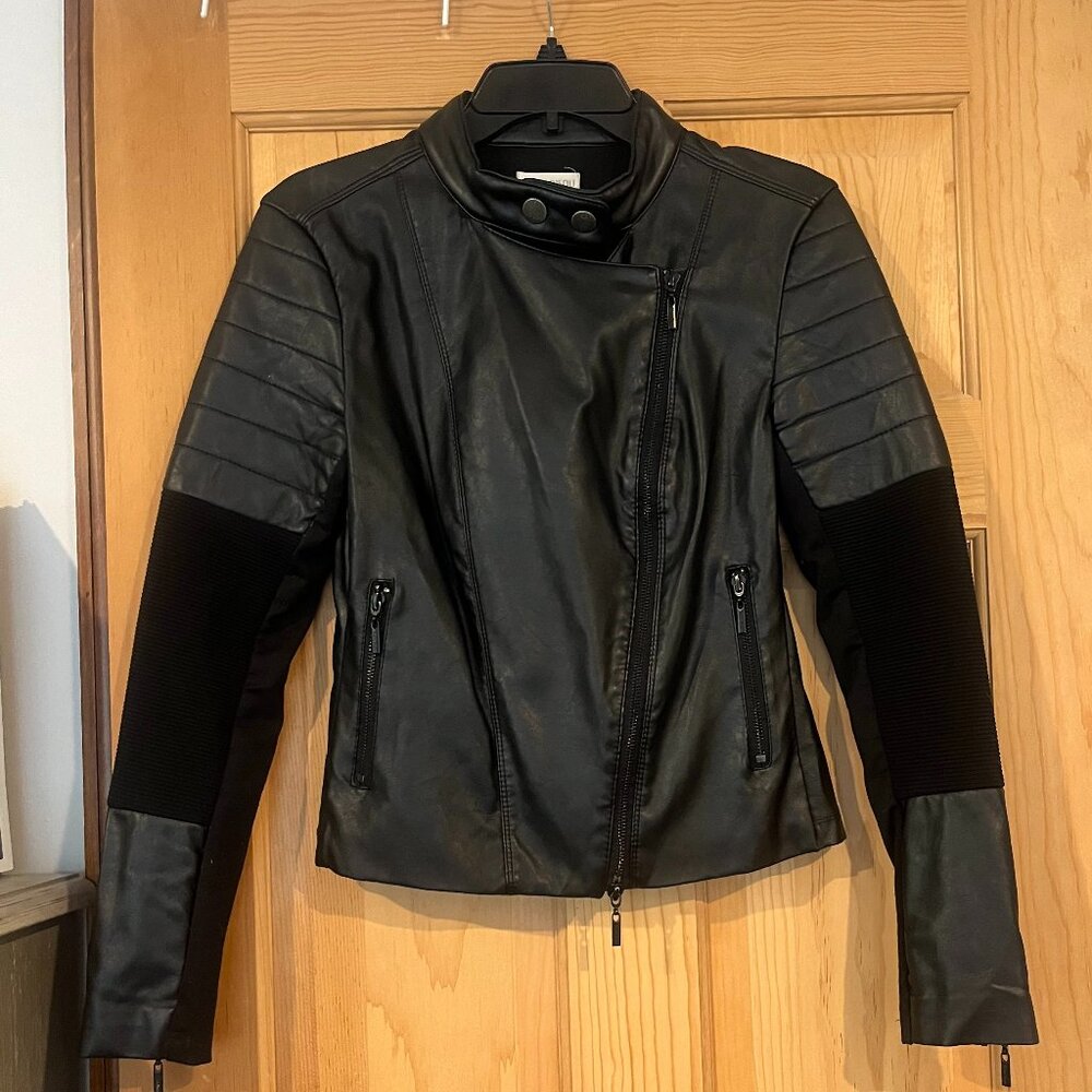 Bisou Bisou Moto Leather Jacket